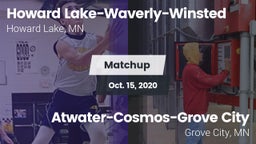 Matchup: Howard Lake-Waverly- vs. Atwater-Cosmos-Grove City  2020