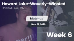 Matchup: Howard Lake-Waverly- vs. Week 6 2020