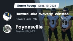 Recap: Howard Lake-Waverly-Winsted  vs. Paynesville  2021