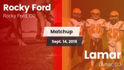 Matchup: Rocky Ford vs. Lamar  2019