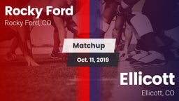 Matchup: Rocky Ford vs. Ellicott  2019