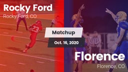 Matchup: Rocky Ford vs. Florence  2020