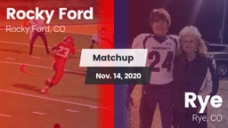 Matchup: Rocky Ford vs. Rye  2020