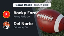 Recap: Rocky Ford  vs. Del Norte  2022