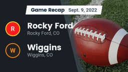 Recap: Rocky Ford  vs. Wiggins  2022