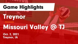 Treynor  vs Missouri Valley @ TJ Game Highlights - Oct. 2, 2021