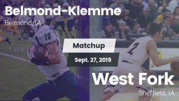 Matchup: Belmond-Klemme vs. West Fork  2019