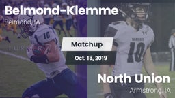 Matchup: Belmond-Klemme vs. North Union   2019