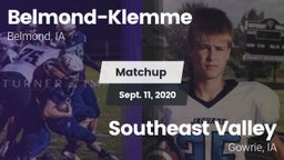 Matchup: Belmond-Klemme vs. Southeast Valley 2020