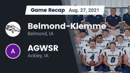 Recap: Belmond-Klemme  vs. AGWSR  2021