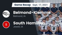 Recap: Belmond-Klemme  vs. South Hamilton  2021