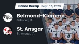 Recap: Belmond-Klemme  vs. St. Ansgar  2023