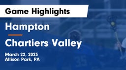 Hampton  vs Chartiers Valley  Game Highlights - March 22, 2023