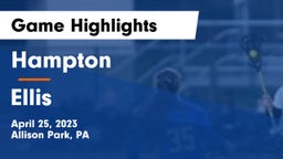 Hampton  vs Ellis  Game Highlights - April 25, 2023