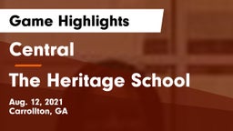 Central  vs The Heritage School Game Highlights - Aug. 12, 2021