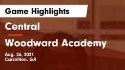 Central  vs Woodward Academy Game Highlights - Aug. 26, 2021