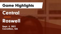 Central  vs Roswell  Game Highlights - Sept. 4, 2021