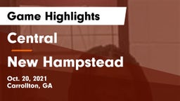 Central  vs New Hampstead  Game Highlights - Oct. 20, 2021