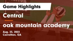 Central  vs oak mountain academy Game Highlights - Aug. 23, 2022