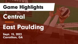 Central  vs East Paulding  Game Highlights - Sept. 15, 2022