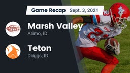 Recap: Marsh Valley  vs. Teton  2021