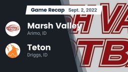 Recap: Marsh Valley  vs. Teton  2022