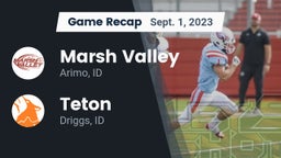Recap: Marsh Valley  vs. Teton  2023