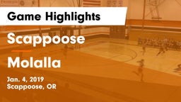 Scappoose  vs Molalla  Game Highlights - Jan. 4, 2019