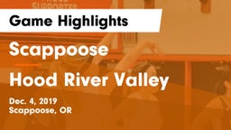 Scappoose  vs Hood River Valley  Game Highlights - Dec. 4, 2019