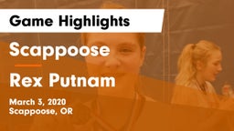 Scappoose  vs Rex Putnam  Game Highlights - March 3, 2020