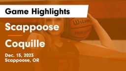 Scappoose  vs Coquille Game Highlights - Dec. 15, 2023