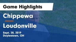 Chippewa  vs Loudonville  Game Highlights - Sept. 28, 2019