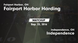 Matchup: Harding vs. Independence  2016