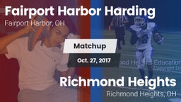 Matchup: Harding vs. Richmond Heights  2017