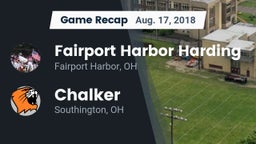 Recap: Fairport Harbor Harding  vs. Chalker  2018
