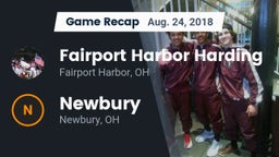 Recap: Fairport Harbor Harding  vs. Newbury  2018