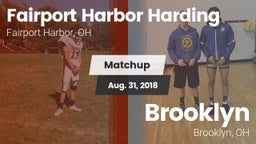 Matchup: Harding vs. Brooklyn  2018