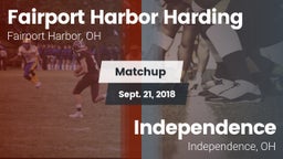 Matchup: Harding vs. Independence  2018