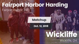 Matchup: Harding vs. Wickliffe  2018