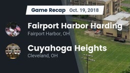 Recap: Fairport Harbor Harding  vs. Cuyahoga Heights  2018