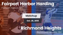 Matchup: Harding vs. Richmond Heights  2018