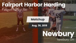 Matchup: Harding vs. Newbury  2019