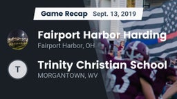 Recap: Fairport Harbor Harding  vs. Trinity Christian School 2019