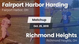 Matchup: Harding vs. Richmond Heights  2019