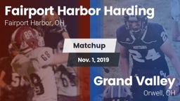 Matchup: Harding vs. Grand Valley  2019