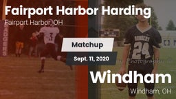 Matchup: Harding vs. Windham  2020