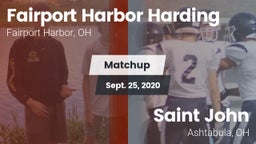 Matchup: Harding vs. Saint John  2020
