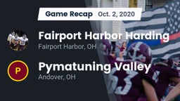 Recap: Fairport Harbor Harding  vs. Pymatuning Valley  2020