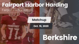 Matchup: Harding vs. Berkshire 2020