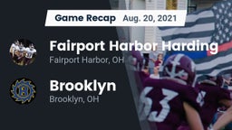 Recap: Fairport Harbor Harding  vs. Brooklyn  2021